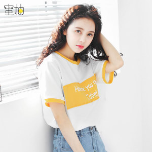 纯棉短袖印花t恤