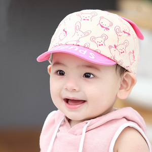 2017春款新款儿童时尚鸭舌帽 男女童字母棒球