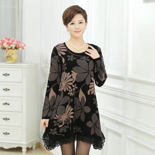 秋冬新款恒源祥正品<em>女士</em>羊绒衫<em>韩版宽松</em>中长款