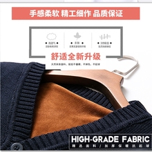 医院冬季长袖 外套藏蓝色工作服南丁格尔 护士毛衣加厚加绒针织开衫