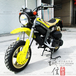 摩托车 suzuki进口铃tr50小猴子 2冲骑式男士踏板车二手 迷你摩托车