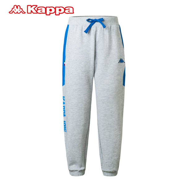 Kappa kids童装 男童针织长裤运动裤卫裤|K06G2AK11D