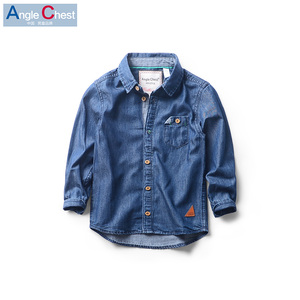 男童牛仔衬衫