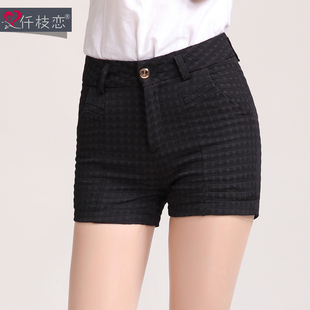 2015新款夏季中年<em>女士</em>休闲<em>外穿短裤</em> 韩版显瘦