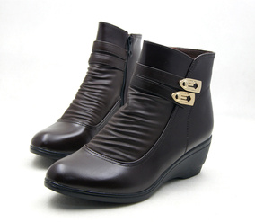 正品[中年女士皮靴]中年女士长筒皮靴评测 女士