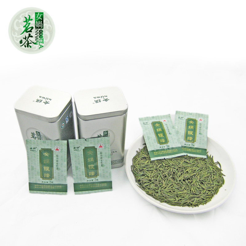 2016新茶明前有机绿茶银针安康富硒茶叶平利女娲银峰茶120g礼盒装