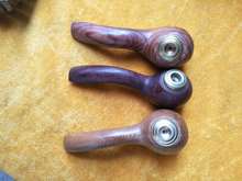 包邮 亿红木烟斗可拆卸清洗型钢制滤芯红檀崖柏花梨烟嘴烟斗