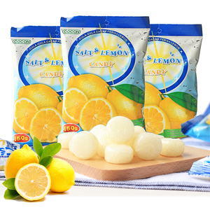 马来西亚可康咸味柠檬糖150g*3袋