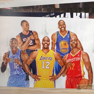 nba加内特海报 狼王kg篮球写真集海报墙壁纸8张包邮