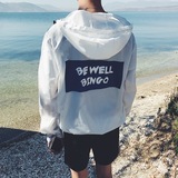 文艺男士薄款外套夏季2017新款韩版休闲防晒服港仔夹克潮防晒衣服