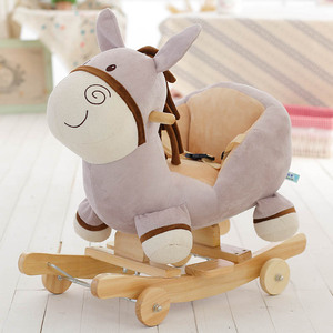 可爱小毛驴儿童木马