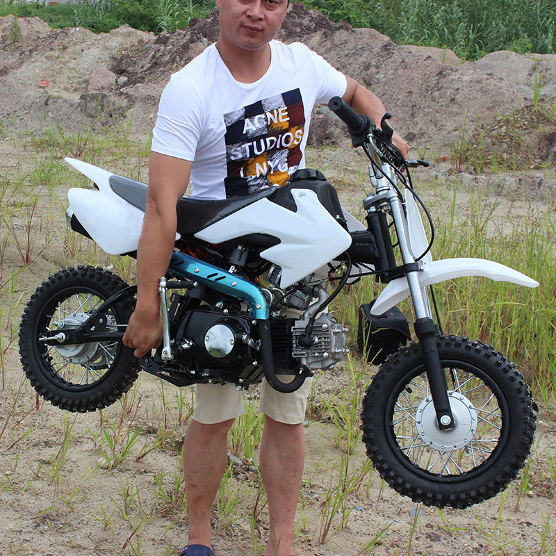 杰帆125cc卧式小型越野飞鹰成人两轮山地路高