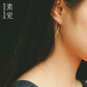 素觉原创手工925银耳环