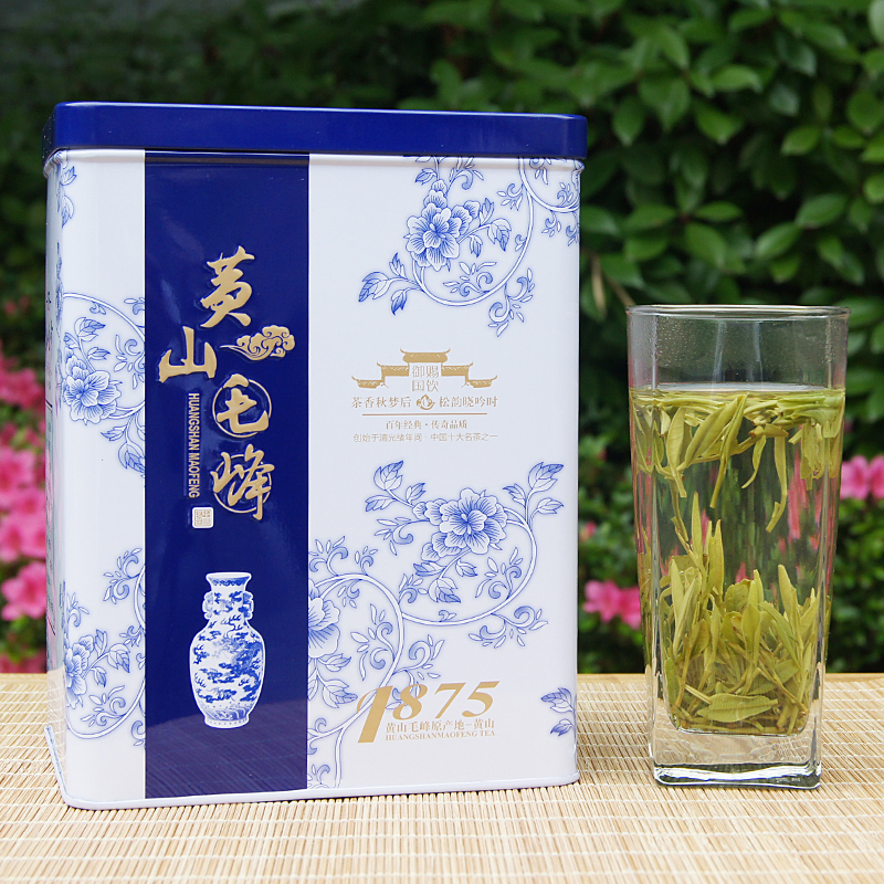 2016新茶嫩芽安徽明前春茶特级黄山毛峰毛尖正宗徽茶250g罐装茶叶