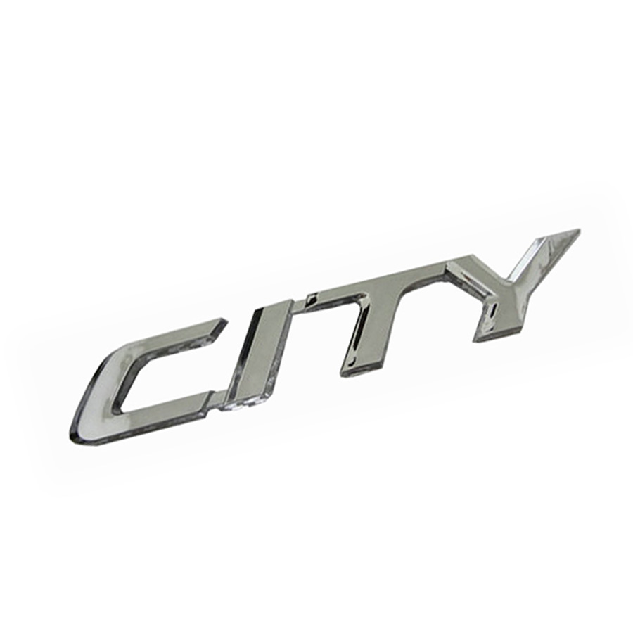 本田思迪city英文字母标志 汽车车标 本田锋范后尾箱标 车身贴