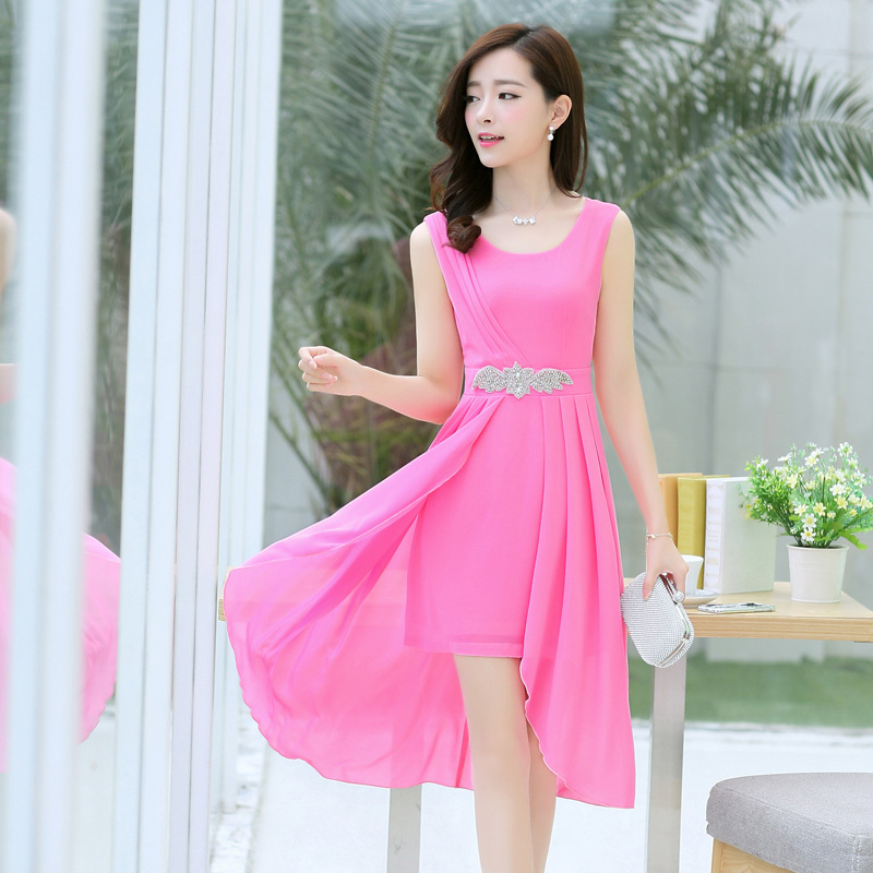 2016年新款夏季连衣裙今年最流行女装休闲夏