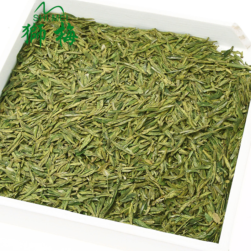 狮梅牌 绿茶 2016新茶上市杭州精品特级明前西湖龙井茶叶贰号100g