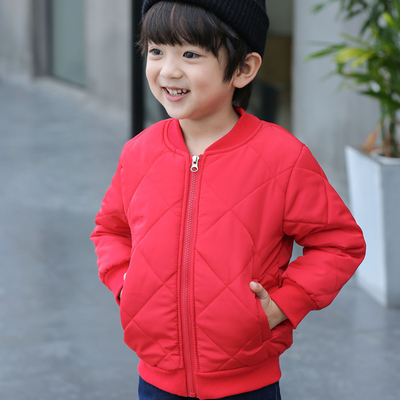 冬装男童棉衣1中小童2加厚外套3小男孩4宝宝