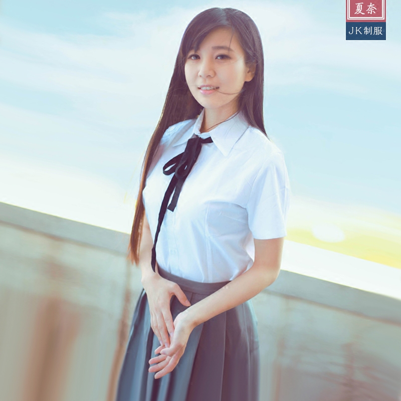 夏奈t006/日韩学院风校服男班服英伦jk制服初高中大学生短袖套装