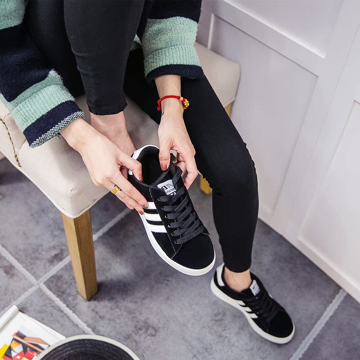 正品[板鞋 女阿迪]阿迪板鞋 女 正品评测 阿迪三