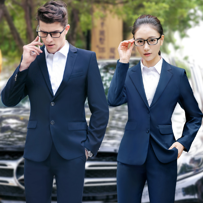 春秋西装套装女士正装职业套装酒店工作服商务气质办公室面试工装