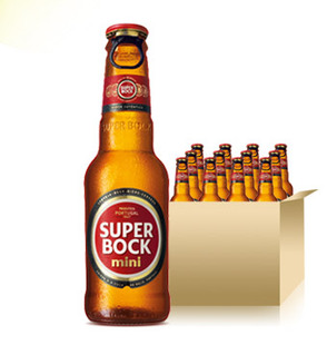 超级波克啤酒super bock拉环博客伯克葡萄牙进口迷你200ml*24