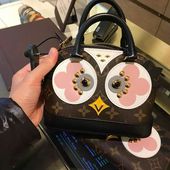 二手美国代购 LV女包小鸡新款爱情鸟女士贝壳包 nano alma M61708