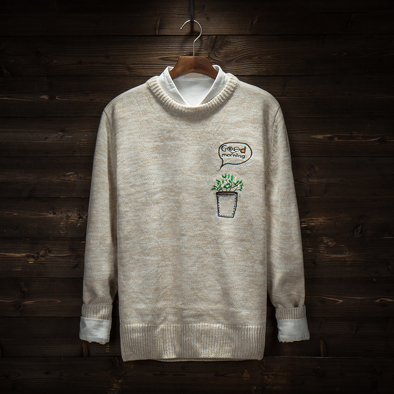 正品[圆领毛衣从上往下织法视频]从上往下钩圆