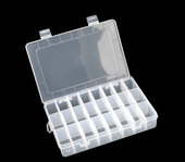 Box 205x145x40mm Case Beads Storage Display Clear