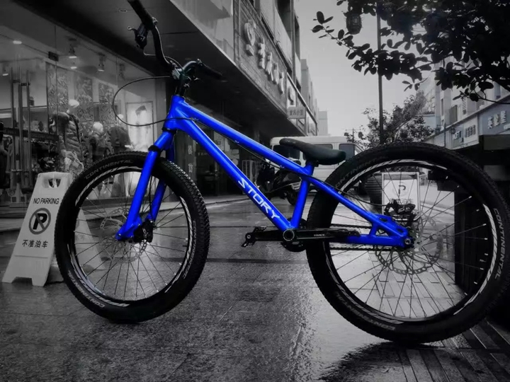 neonbike—because20寸基础版专业纯攀爬自行车整车红