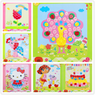 幼儿园皱纹纸粘贴画 幼儿园皱纹纸粘贴画