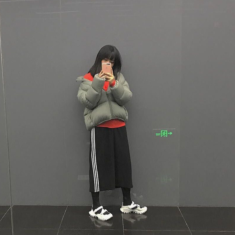 袜筒韩国休闲鞋连体运动鞋春季日系忍者鞋跑鞋_高帮鞋_www.zuo3.com