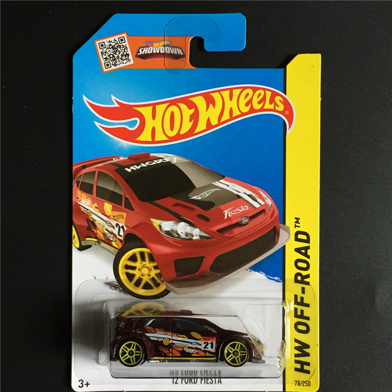 hot wheels美泰风火轮火辣小跑车 福特嘉年华`12 ford