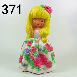 儿童玩具 diy儿童玩具 371公主人气正品石膏娃娃彩绘白坯厂家白模填色