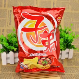 薯片8袋包邮 马铃薯片椒香麻辣味 云南特产子弟土豆片 吃洋芋长子弟