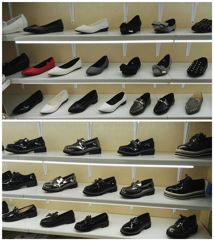 鞋店鞋架展示架上墙壁挂鞋店货架托板隔板包包展示货架卖鞋子鞋架