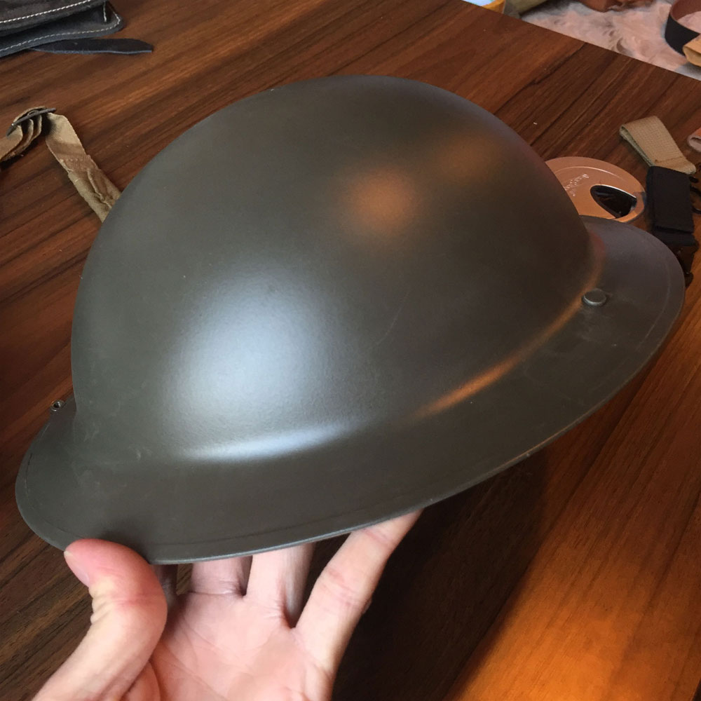 二战英军头盔 英军mk2头盔 国军头盔 复刻 马克盔(铁质)