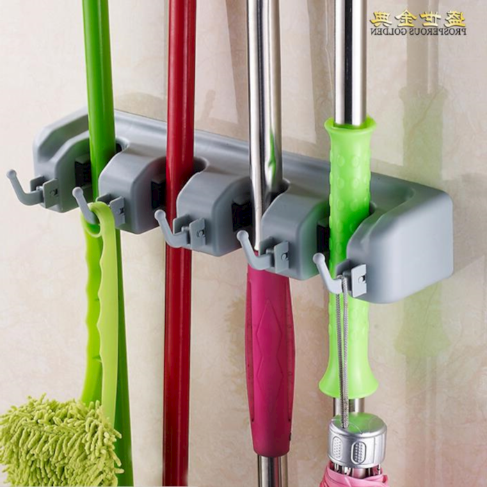 正品[多功能拖把架]多功能不锈钢拖把架评测 拖