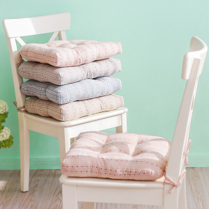 冬季加厚棉麻坐垫椅垫