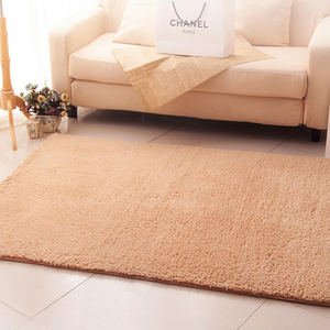 简约现代羊羔绒地毯