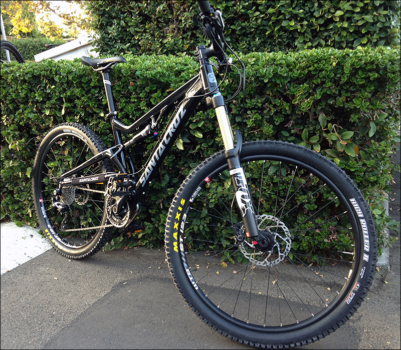 14款santa cruz heckler 650b 27.5软尾后避震车架fox