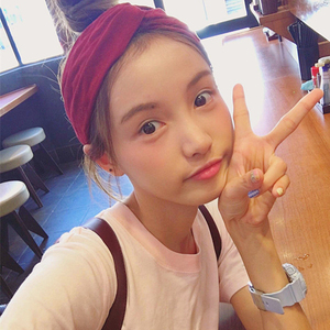 林小宅同款可爱发带