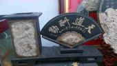 饰品砚台摆件—笔筒 莱芜特产燕子石即三叶虫化石工艺品礼品装