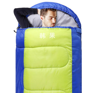 户外单人加厚睡袋
