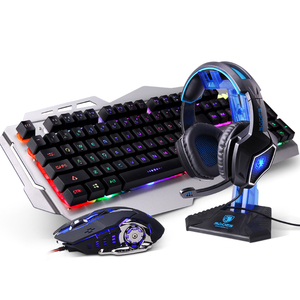 游戏有线键盘鼠标耳机三件套