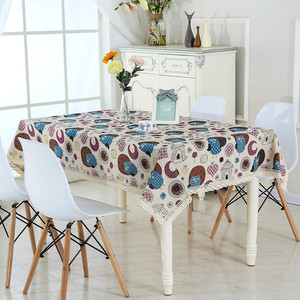 桌布布艺棉麻餐桌布