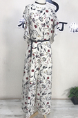 修身 碎花雪纺连体衣裤 时尚 DS大嗓私人定制 新款 2017夏装