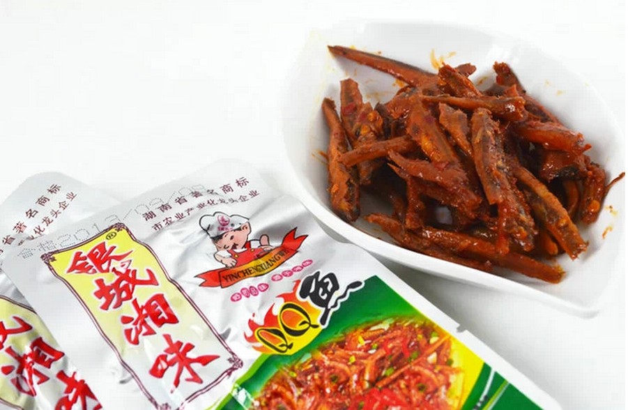 银城湘味qq鱼 湖南特产特辣毛毛鱼麻辣鱼15g小鱼仔pk福太子跳跳鱼