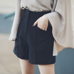 新款气质修身显瘦阔腿裤