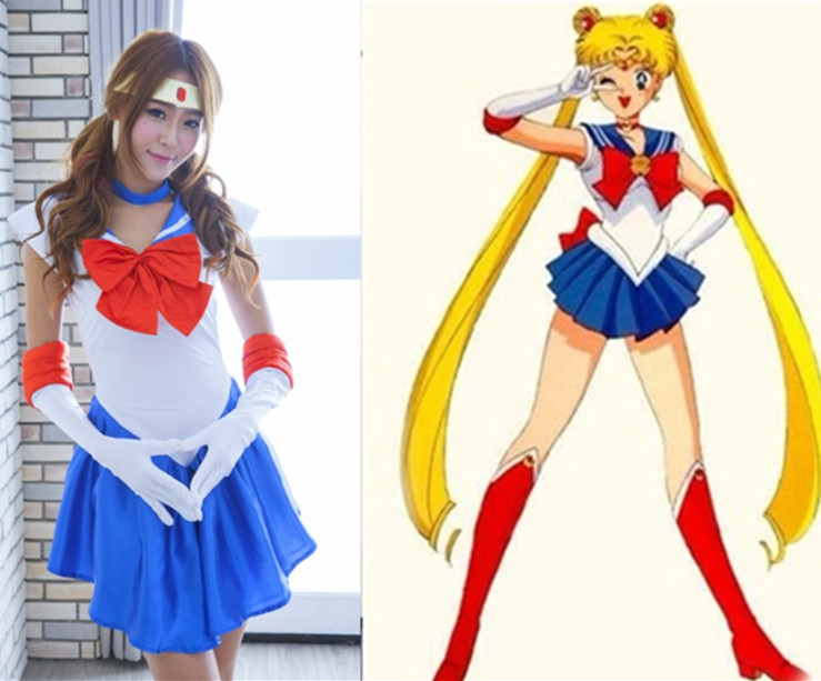 美少女战士服装月野兔cos服水冰月衣服儿童cosplay服装女动漫全套